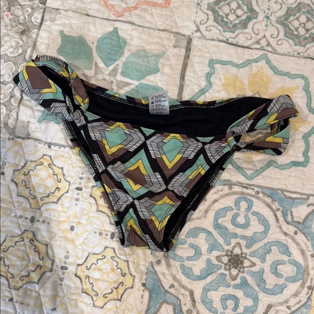 L*Space Geometric Patterned Swim Bottom
